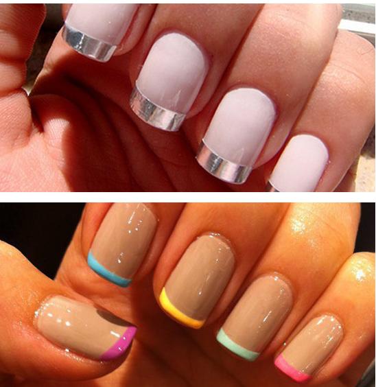 unhas coloridas