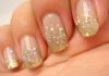 Degrade com glitter: Aprenda o passo a passo degrade com glitter unhas