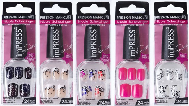 unhas autocolantes imPress
