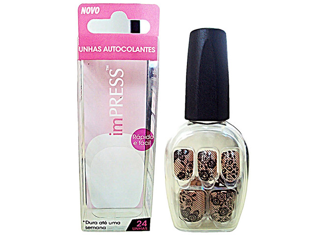 unhas autocolantes imPress