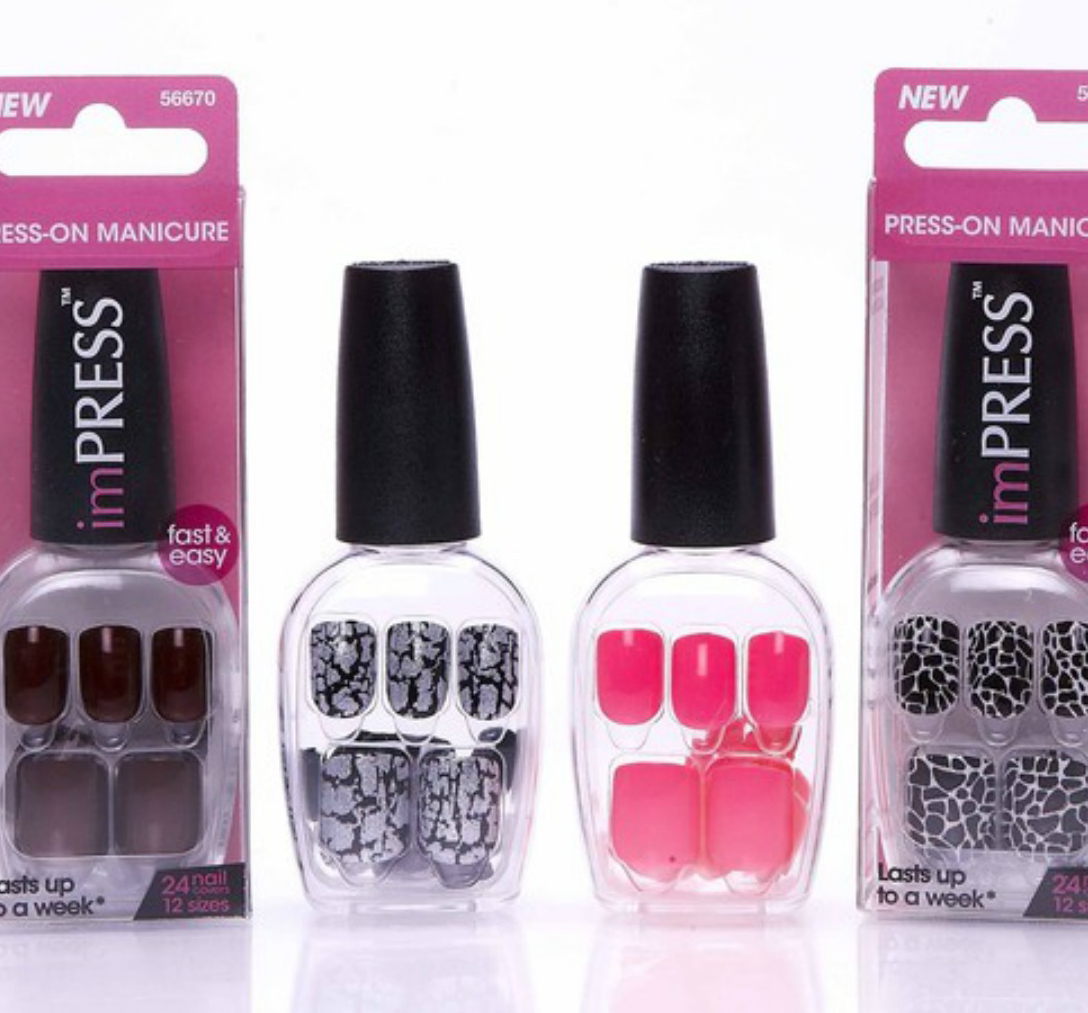 unhas autocolantes imPress