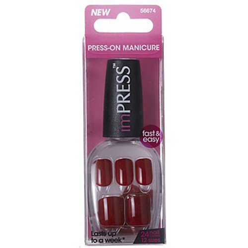 unhas autocolantes imPress