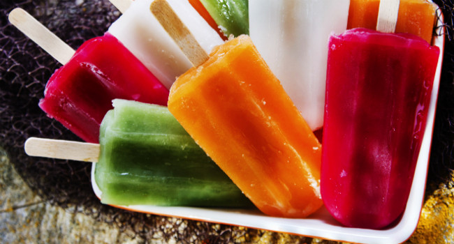 picoles de frutas