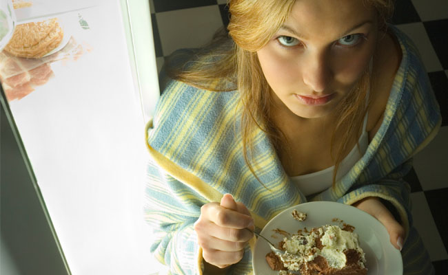 Comer para aliviar problemas emocionais