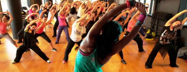 aula de zumba