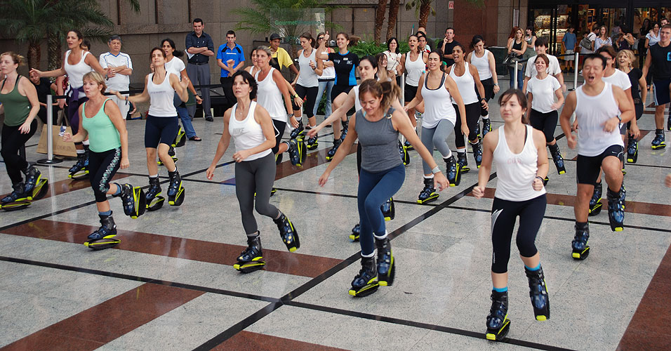 aula de Kangoo Jump