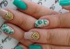 Dicas de desenhos para unhas de acrílico Unhas decoradas com adesivos