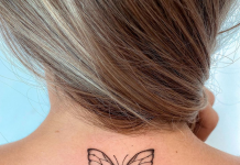 Tatuagem com borboleta
