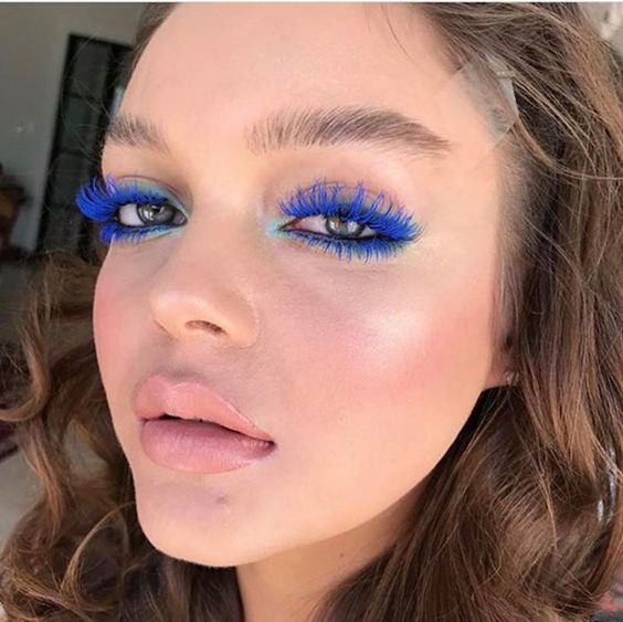 cilios coloridos cilios coloridos