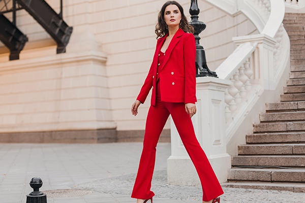 look de alfaiataria